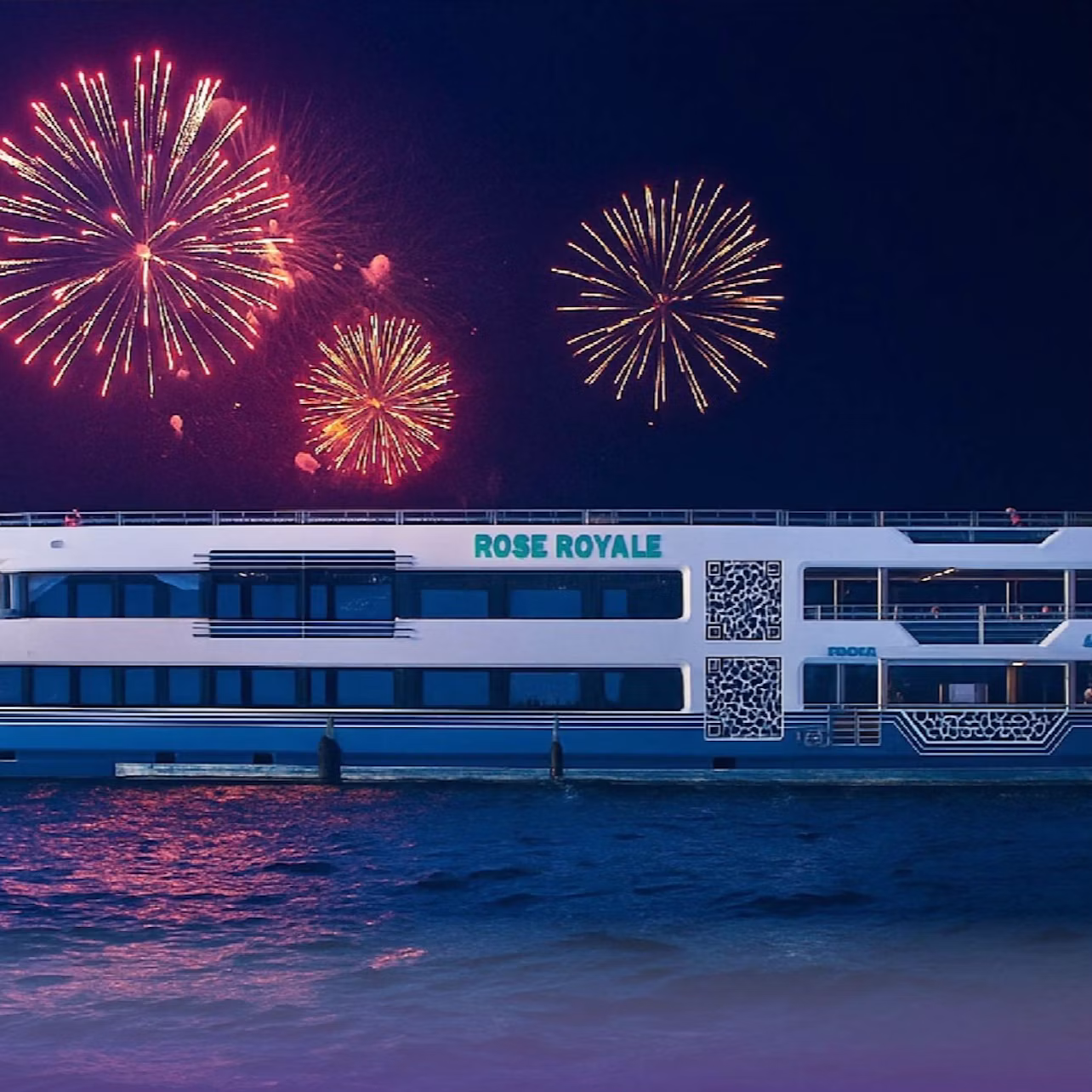 Abu Dhabi: Rose Royale Megayacht Dinner Cruise